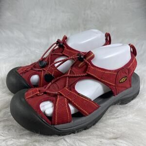 Keen Red Newport Venice H2 Red Nylon Waterproof Hiking Sandals Size 8.5